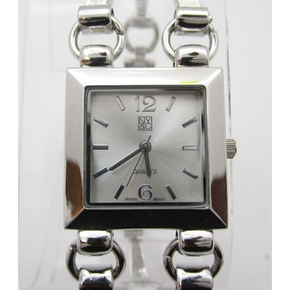 Women NY&C Quartz WR Analog Dial Causal Tank Styel Watch (G335)